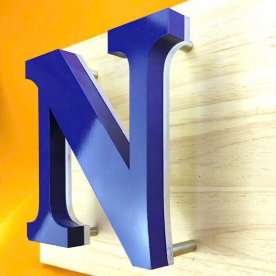 Chữ Nổi Decal Kính 11