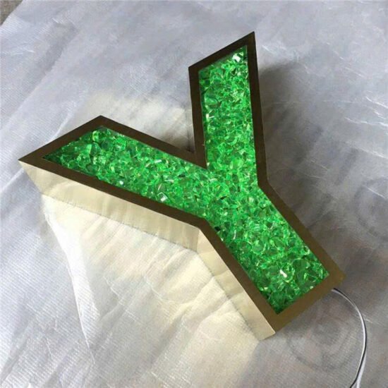 Chữ Nổi Decal Kính 20