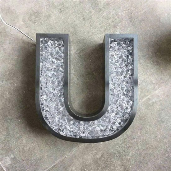 Chữ Nổi Decal Kính 21